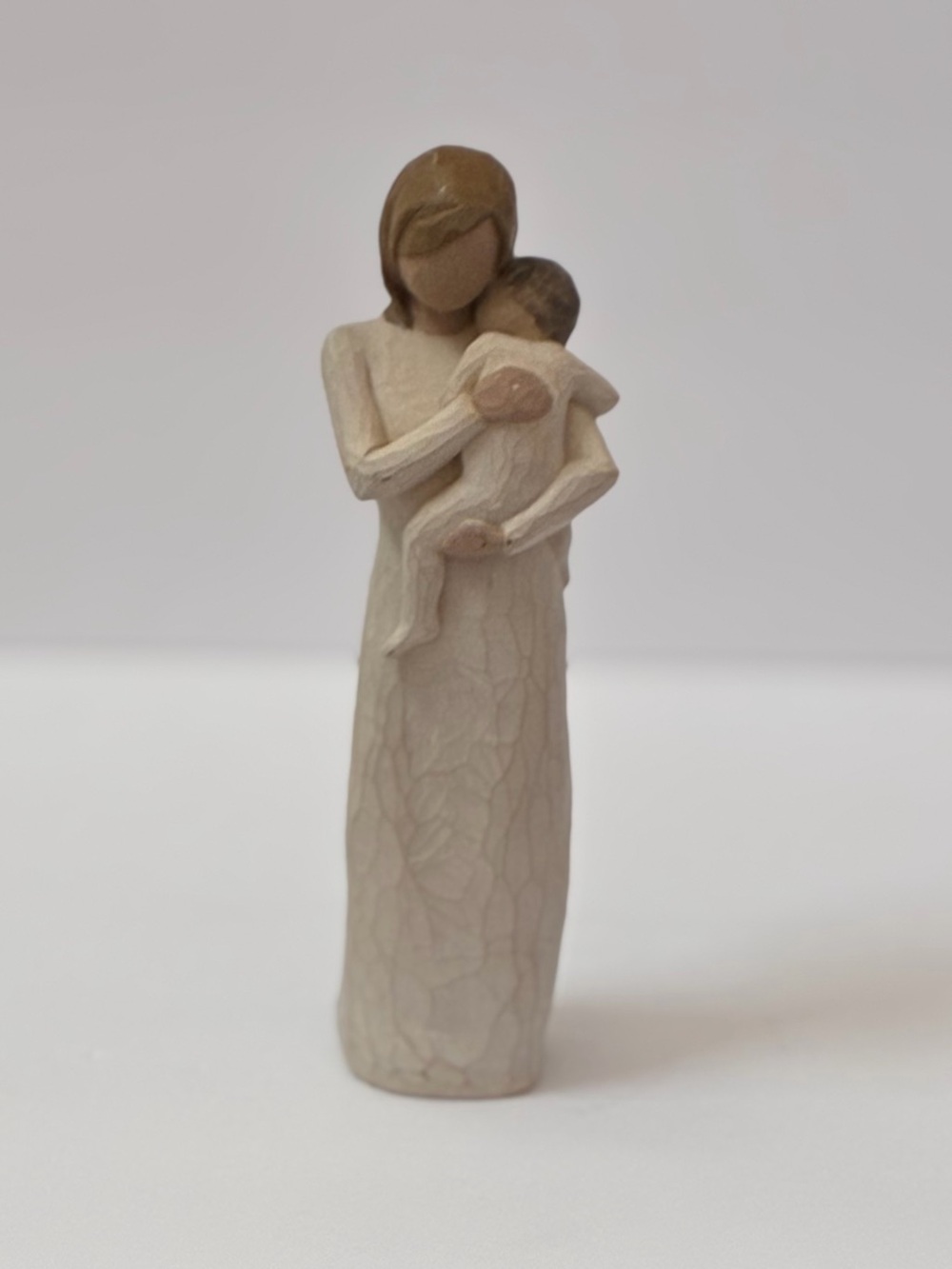 Willow Tree Child of My Heart Figurine Susan Lordi Mom Holding Child 9”